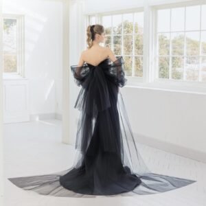 【RaDo’r】チュールリボントレーンRK-010【ブラック】