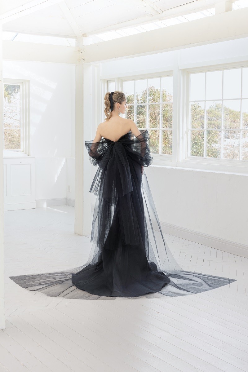 【RaDo’r】チュールリボントレーンRK-010【ブラック】