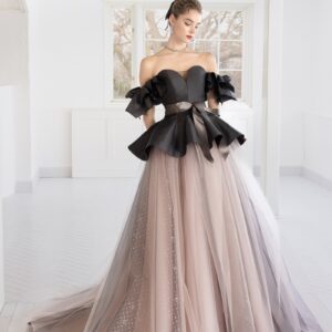 【RaDo’r】ウエディングドレスRW-009【Ashleyアシュレイ】ブラック