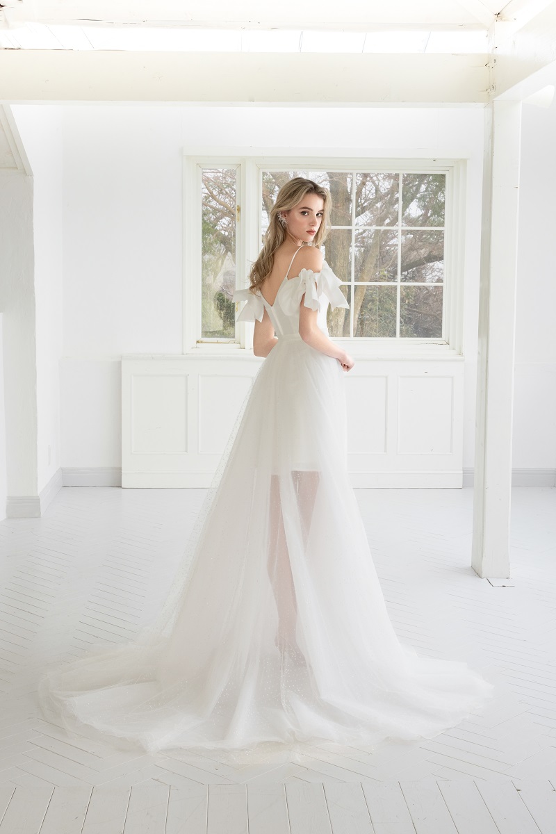 【RaDo’r】ウエディングドレスRW-010【Eimyエイミー】ピュアホワイト - 画像 (8)