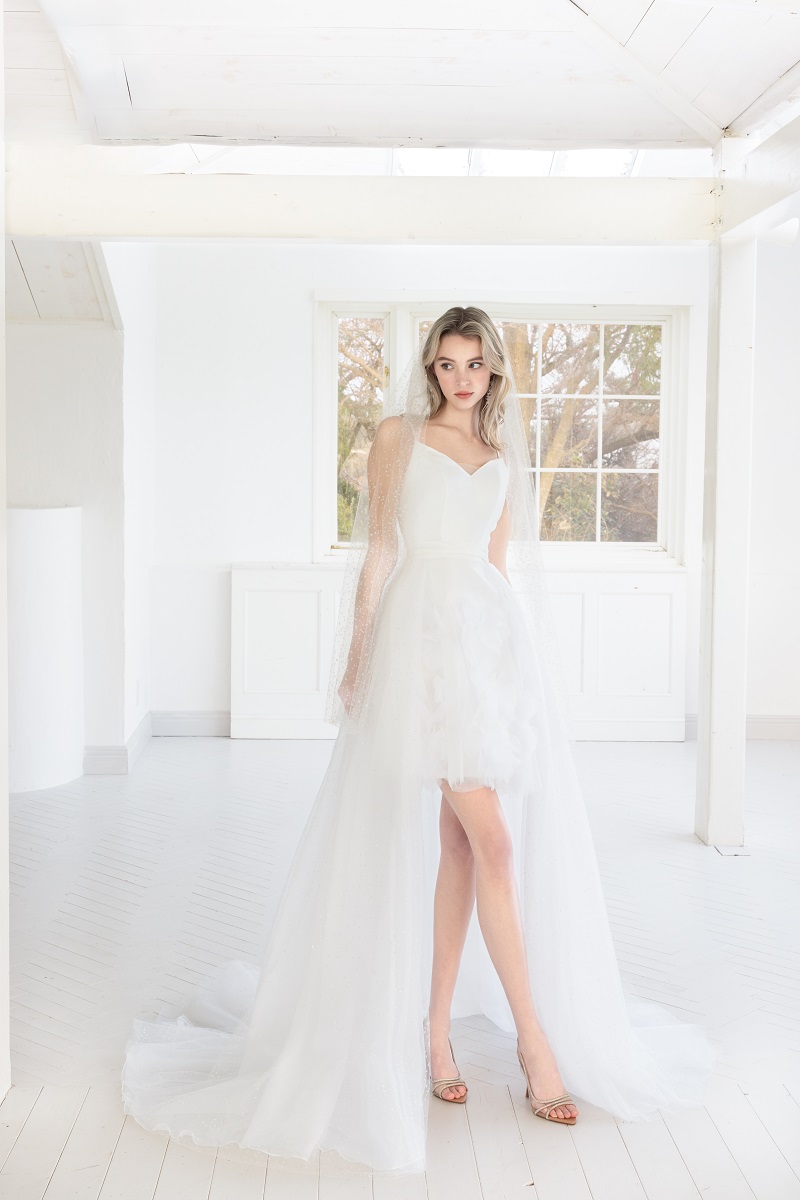 【RaDo’r】ウエディングドレスRW-010【Eimyエイミー】ピュアホワイト - 画像 (3)