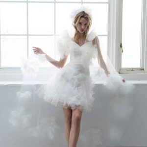 【RaDo’r】フラワーベールRK-011【ピュアホワイト】