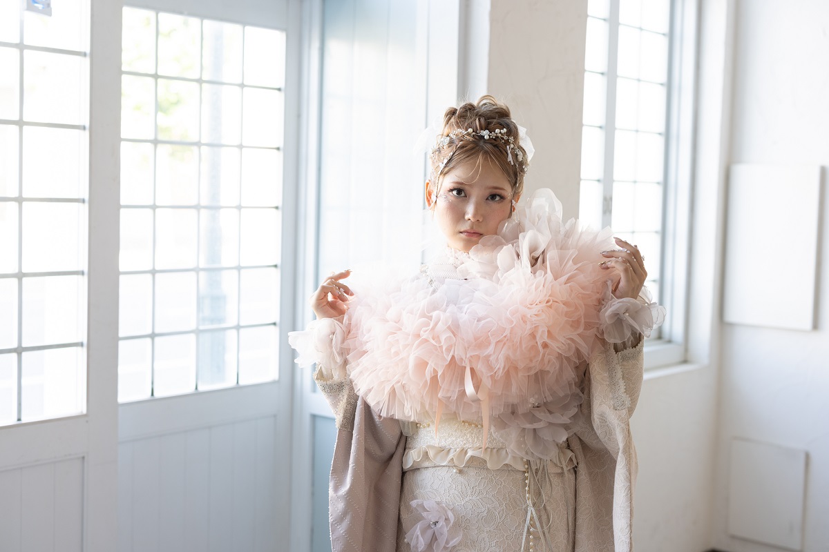 デザイン振袖 「リューサ・ローズ」DK-004A ピンク - 画像 (14)