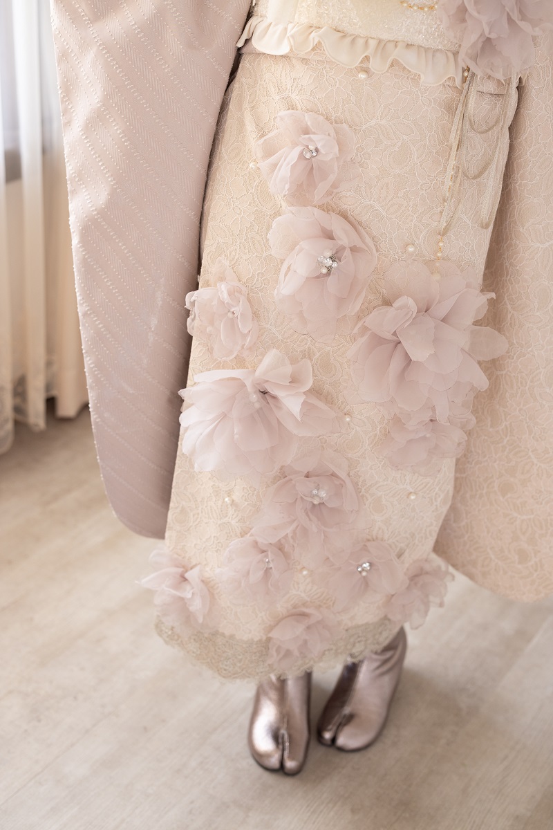 デザイン振袖 「リューサ・ローズ」DK-004A ピンク - 画像 (5)