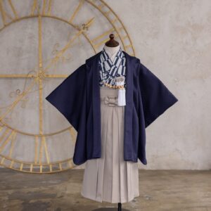 【現品】ラフィネココ×花わらべ男児セット2024 3歳 【E:紺】