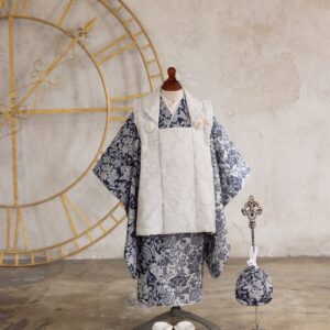 【現品】トワルド・ジュイ-toile de jouy-ファミリー 3歳被布セット RC652-A