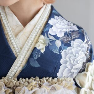 ﾗﾌｨﾈｵﾘｼﾞﾅﾙ　ライインフラワーししゅう半衿RKH2406