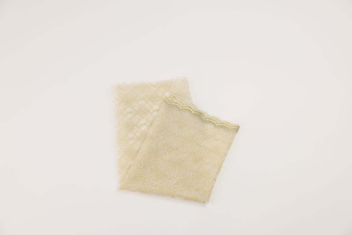 ラフィネモカオリジナル ラメししゅう帯揚 4色展開 - 画像 (7)