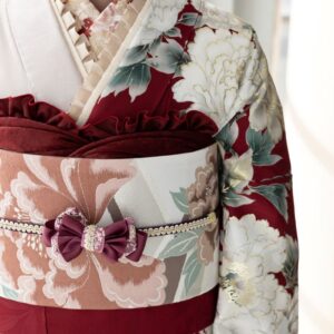 袋帯【正絹】振袖用RFO-57 -アイボリー-