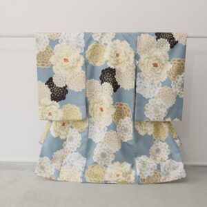 ラフィネココベイビーズ 女児祝着 RC771-B【ブルー】