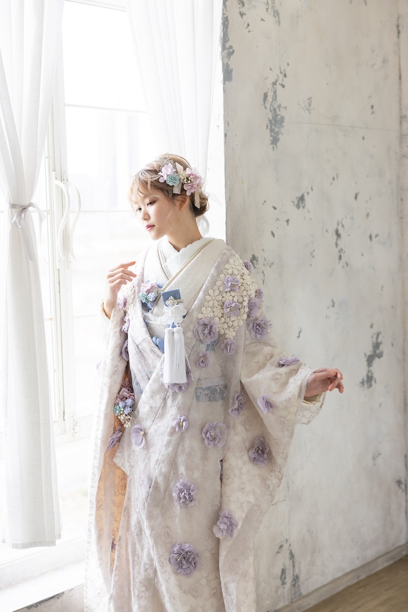 【ラフィネモカ】打掛UK-003【オフ】 - 画像 (2)