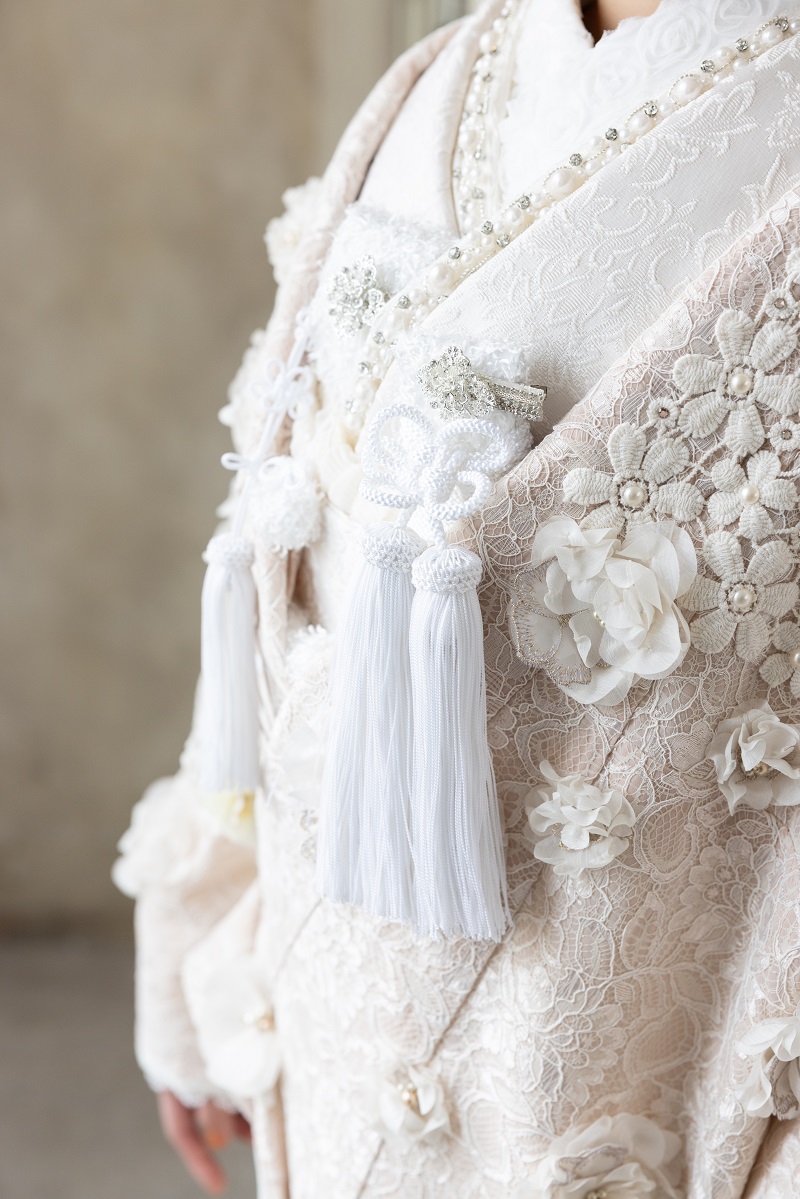 【ラフィネモカ】打掛UK-001【ベージュオフ】 - 画像 (8)