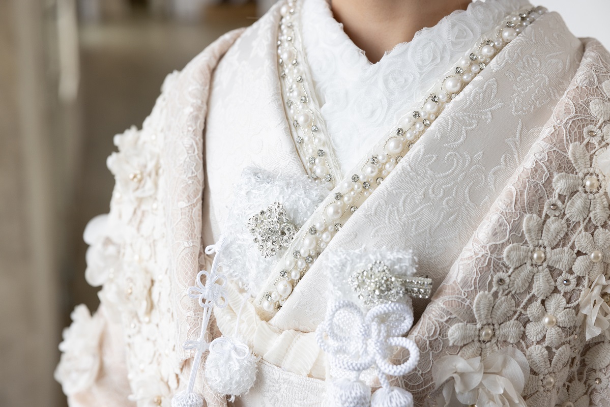 【ラフィネモカ】打掛UK-001【ベージュオフ】 - 画像 (9)