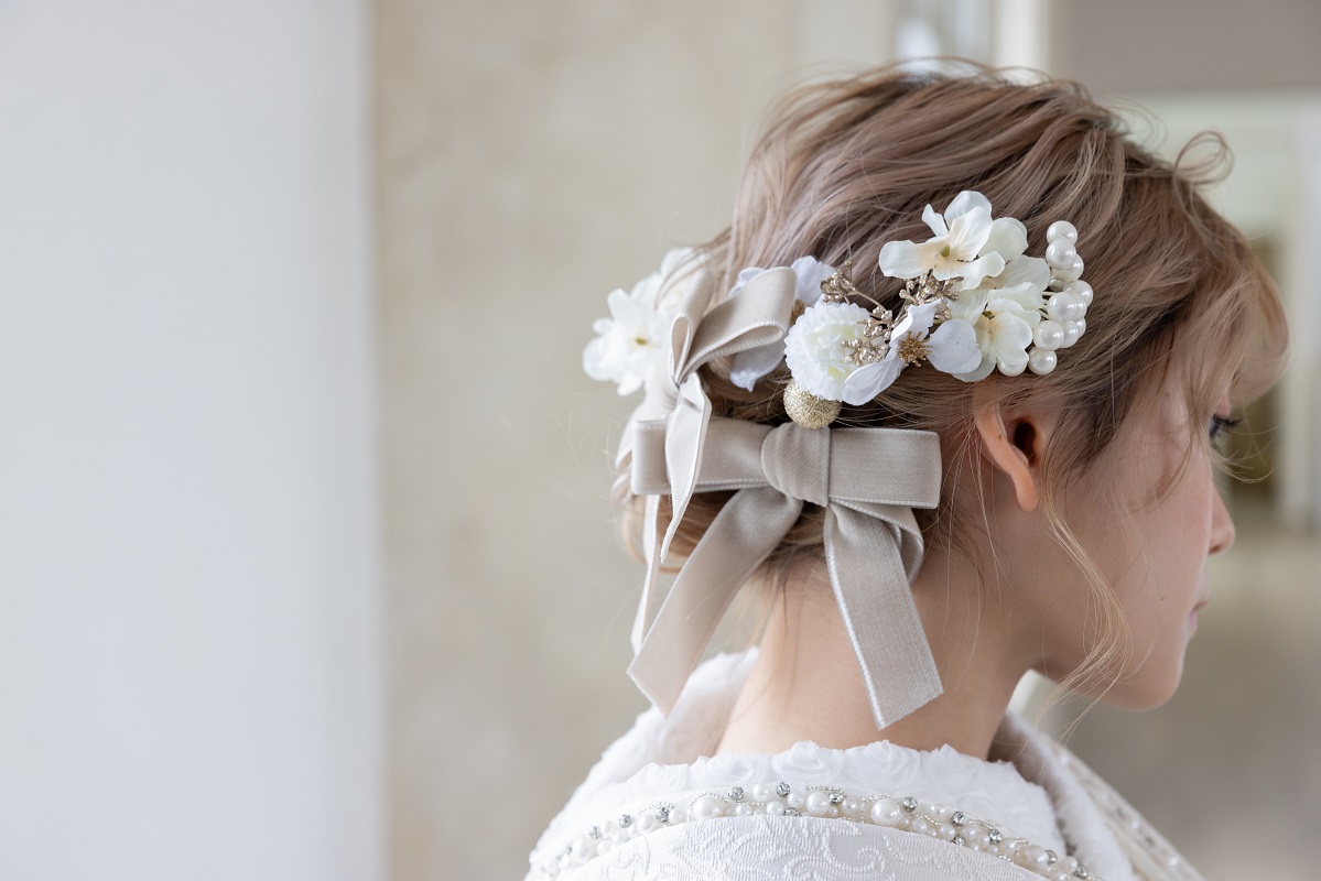 【ラフィネモカ】打掛UK-001【ベージュオフ】 - 画像 (11)