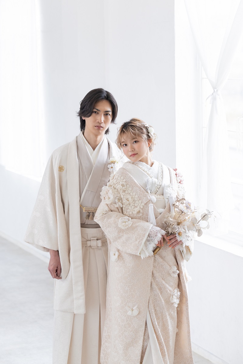 【ラフィネモカ】打掛UK-001【ベージュオフ】 - 画像 (15)