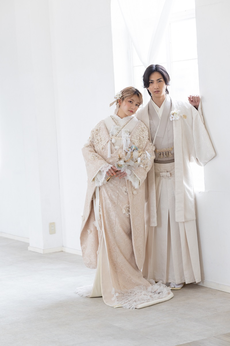 【ラフィネモカ】打掛UK-001【ベージュオフ】 - 画像 (16)