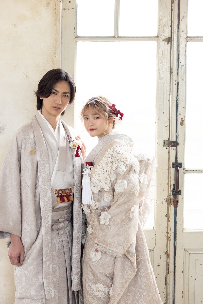 【ラフィネモカ】打掛UK-002【ベージュ】 - 画像 (17)