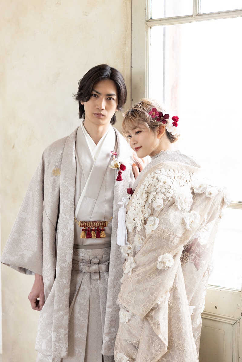 【ラフィネモカ】打掛UK-002【ベージュ】 - 画像 (18)