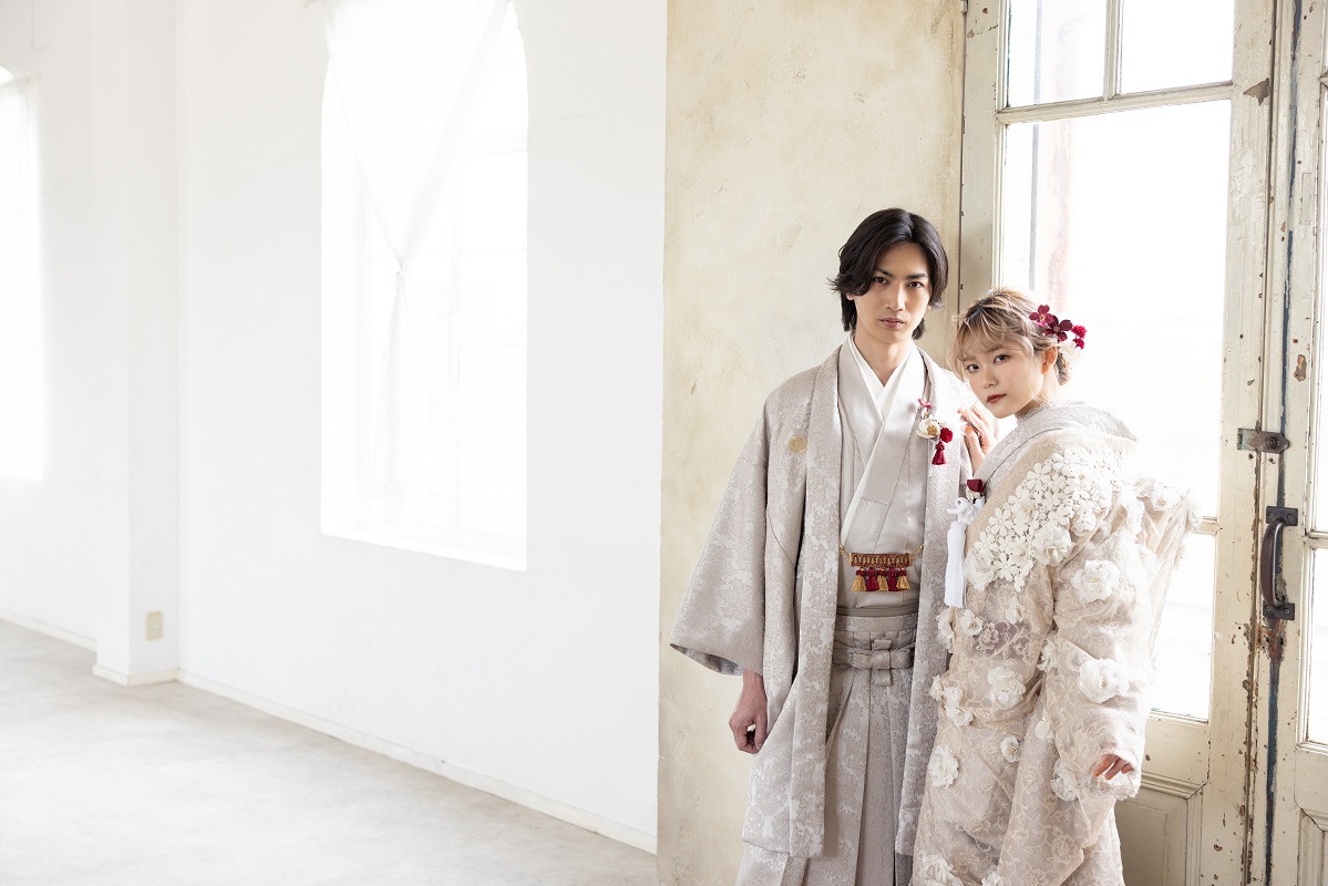 【ラフィネモカ】打掛UK-002【ベージュ】 - 画像 (19)