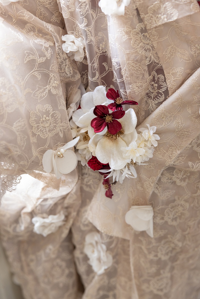 【ラフィネモカ】打掛UK-002【ベージュ】 - 画像 (9)