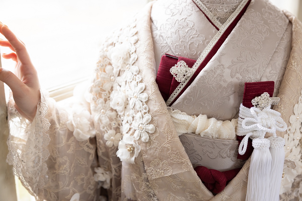 【ラフィネモカ】打掛UK-002【ベージュ】 - 画像 (14)