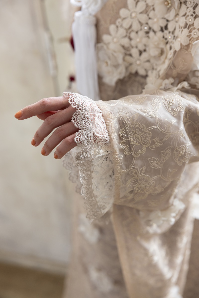 【ラフィネモカ】打掛UK-002【ベージュ】 - 画像 (8)