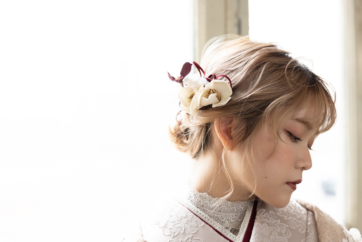 【ラフィネモカ】打掛UK-002【ベージュ】 - 画像 (12)