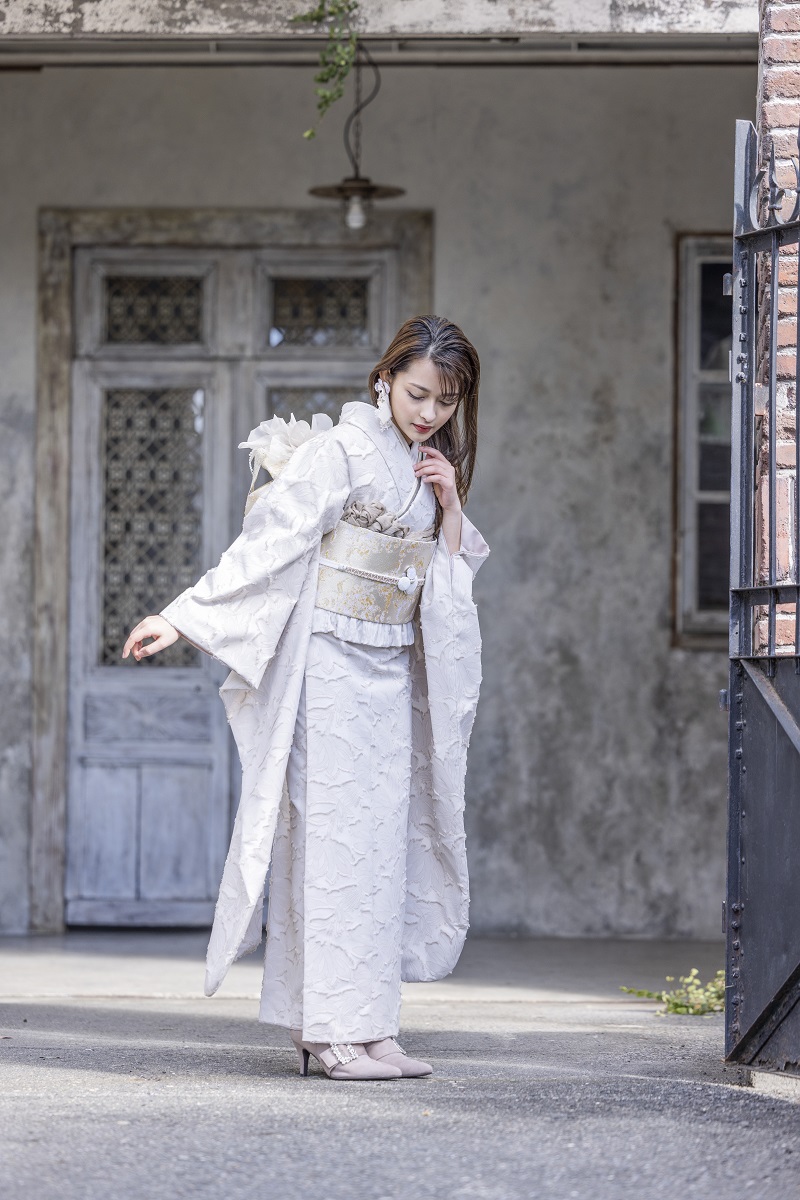 【アウトレット】合繊振袖ラフィネモカ GF-58 -ビタースウィート- - 画像 (11)