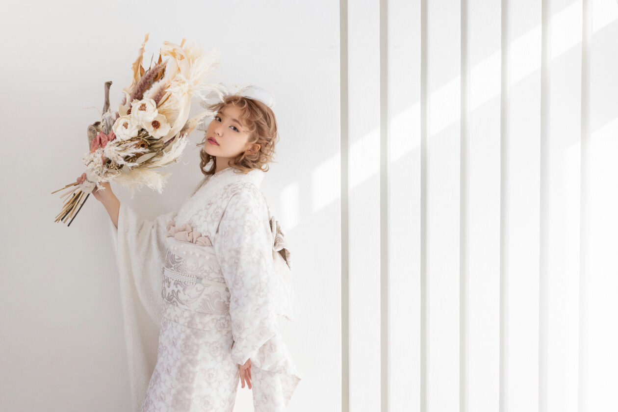 合繊振袖ラフィネモカ GF-72 フェザリーレース - 画像 (21)