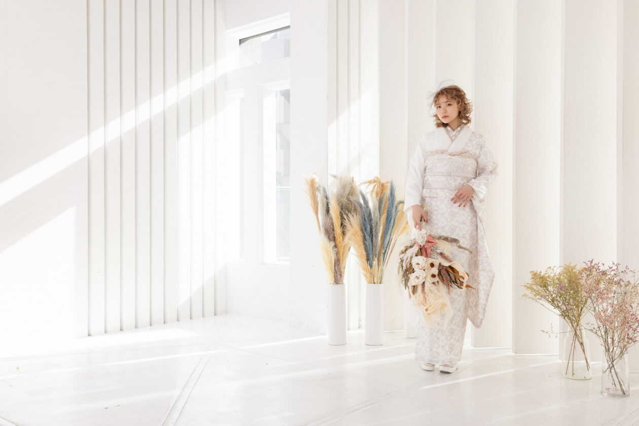 合繊振袖ラフィネモカ GF-72 フェザリーレース - 画像 (12)