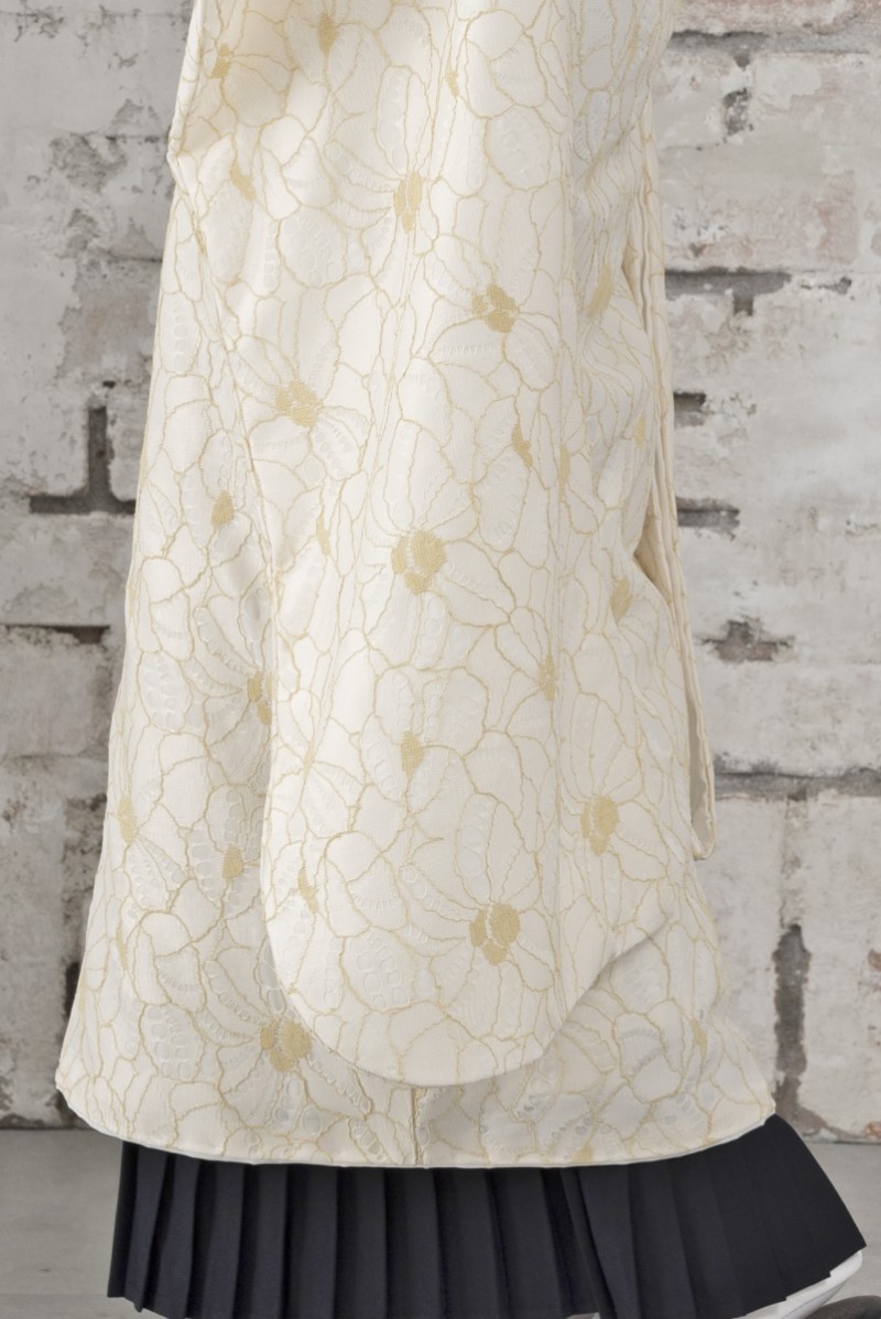 【ｱｳﾄﾚｯﾄ】合繊振袖ラフィネモカ GF-53 - ドルチェ-【ﾊﾆｰﾍﾞｰｼﾞｭ 】 - 画像 (9)