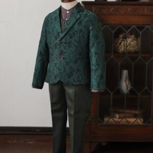 【現品100㎝・110㎝】キッズタキシード　RT-032　グリーン