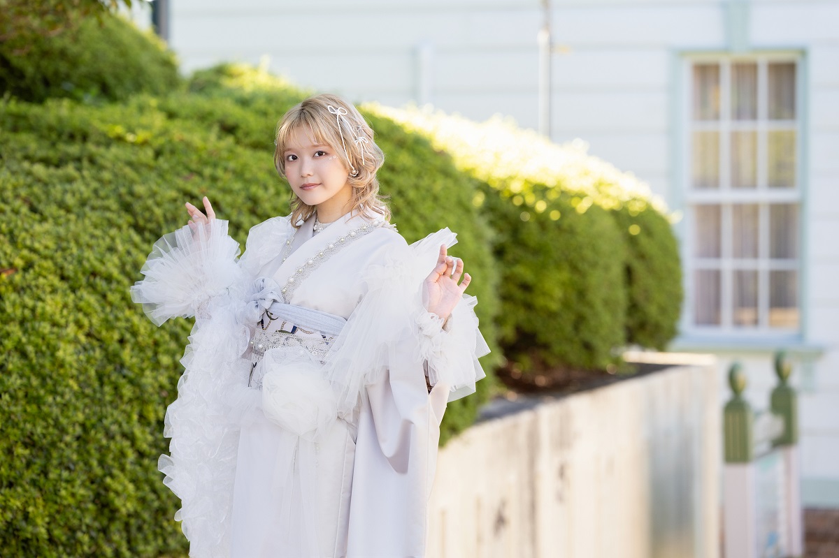 デザイン振袖 DK-001A 「リューサ・ローズ」-片袖シースルー・レースタイプ- - 画像 (23)