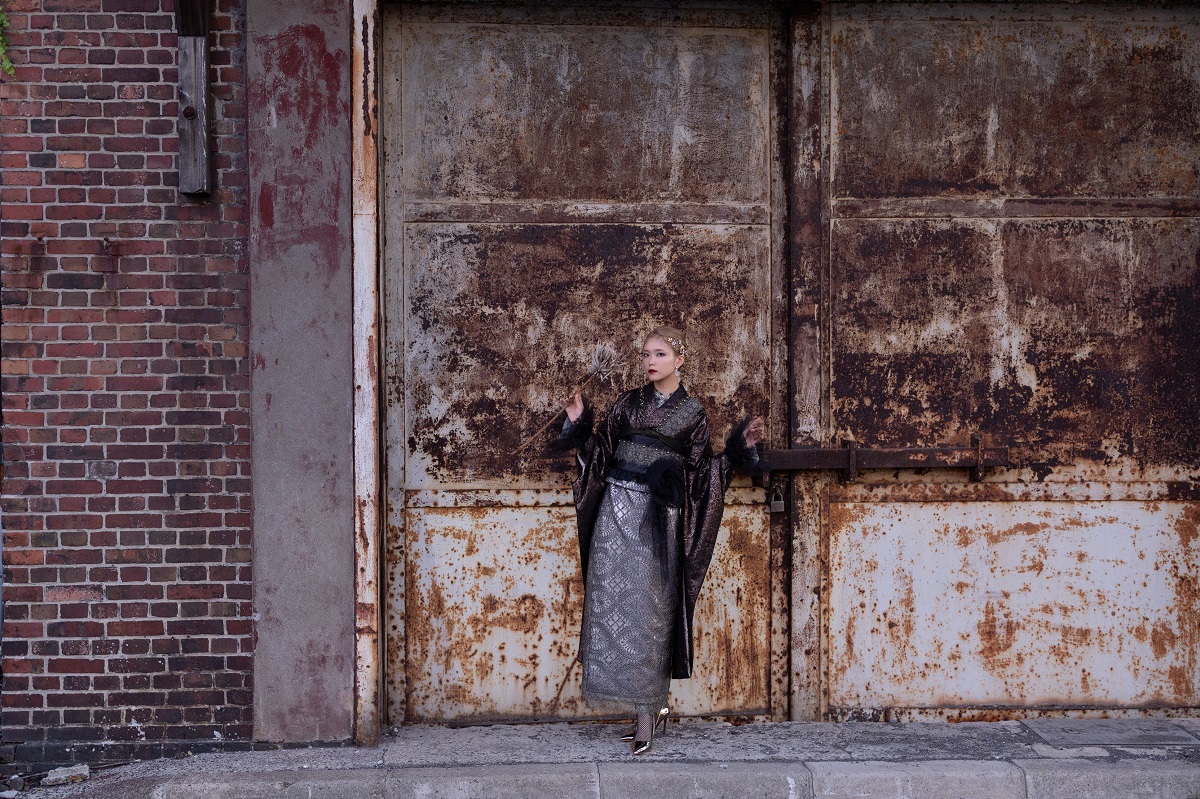 デザイン振袖 DK-003A 「リューサ・ローズ」-メタルレースタイプ- - 画像 (19)