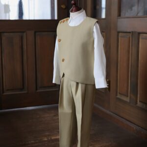 キッズタキシード　B-253　モスグリーン