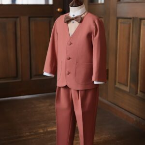 キッズタキシード　B-256　テラピンク