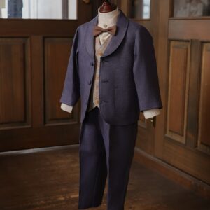 キッズタキシード　B-254　ネイビー