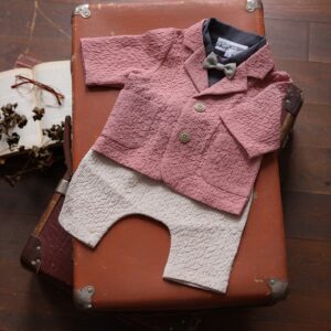 【現品70㎝】ベビータキシード　RTB-032　ピンク