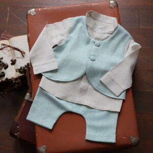 【現品70㎝】ベビータキシード　RTB-030　ミント