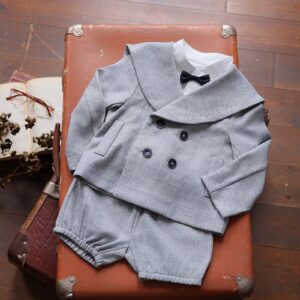 ベビータキシード B-17 グレー