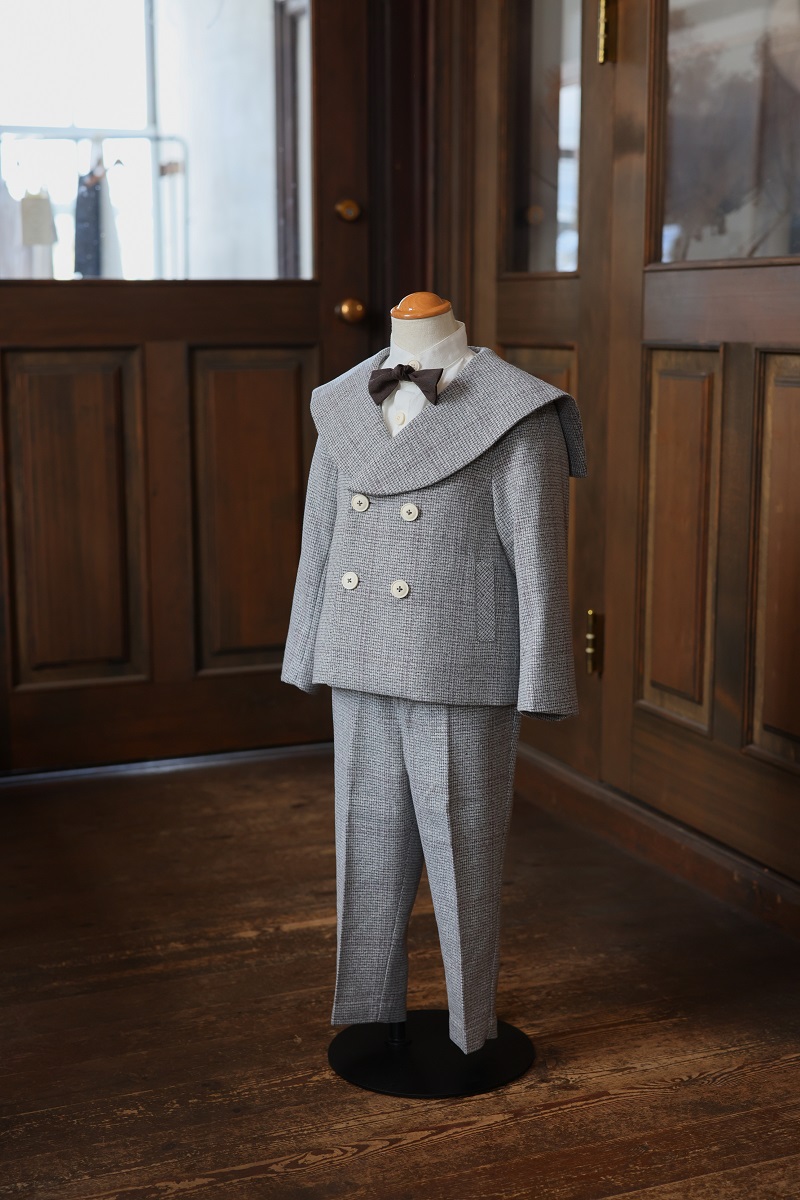 キッズタキシード B-251 グレー