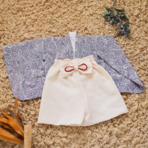 ラフィネココベイビーズ　ベビー袴　RC7700-D【ｸﾞﾚｰ】