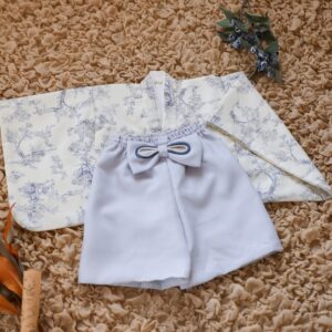 ラフィネココベイビーズ　ベビー袴　RC7700-E【ﾎﾜｲﾄ】