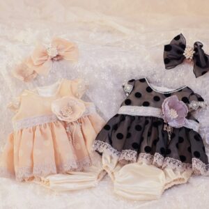 ベビーロンパースドレスRB-838　-2色展開 -