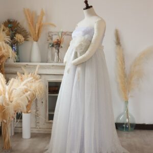 【現品】マタニティードレス R-2019　パープル