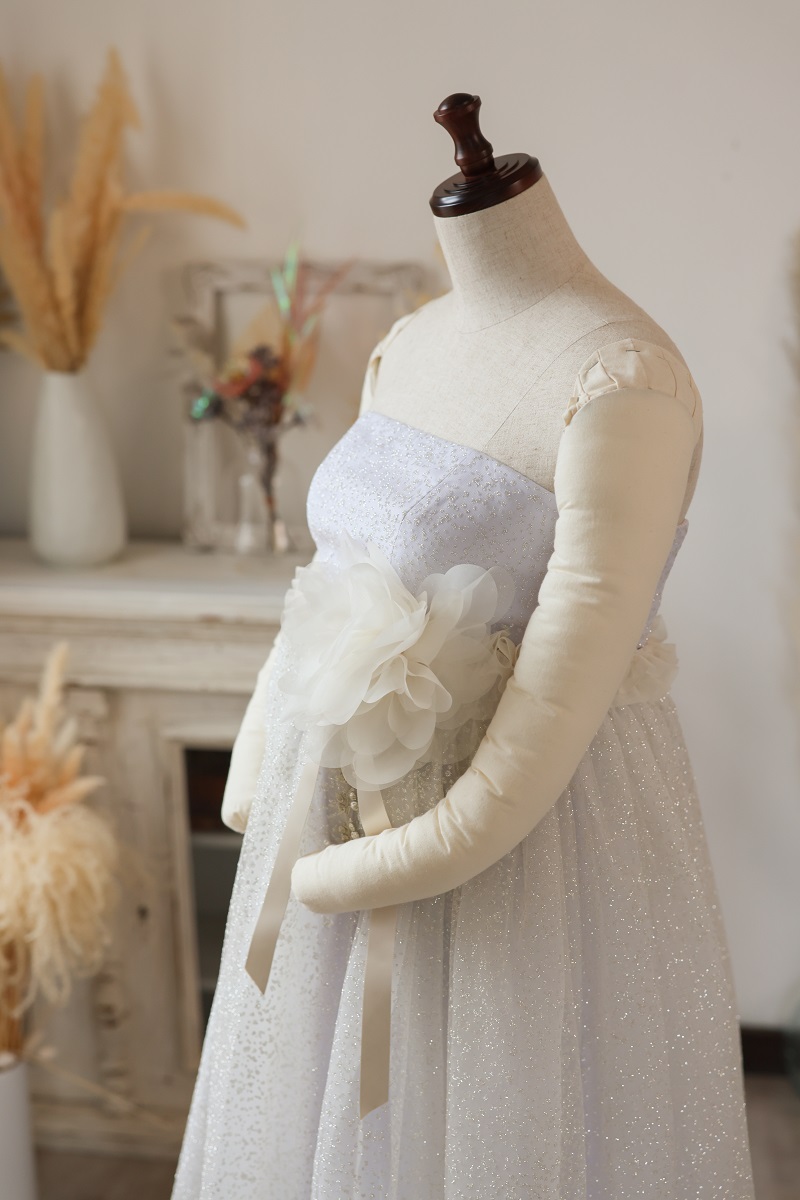 【現品】マタニティードレス R-2019　パープル - 画像 (7)