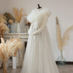 マタニティードレス R-2019　アイボリー