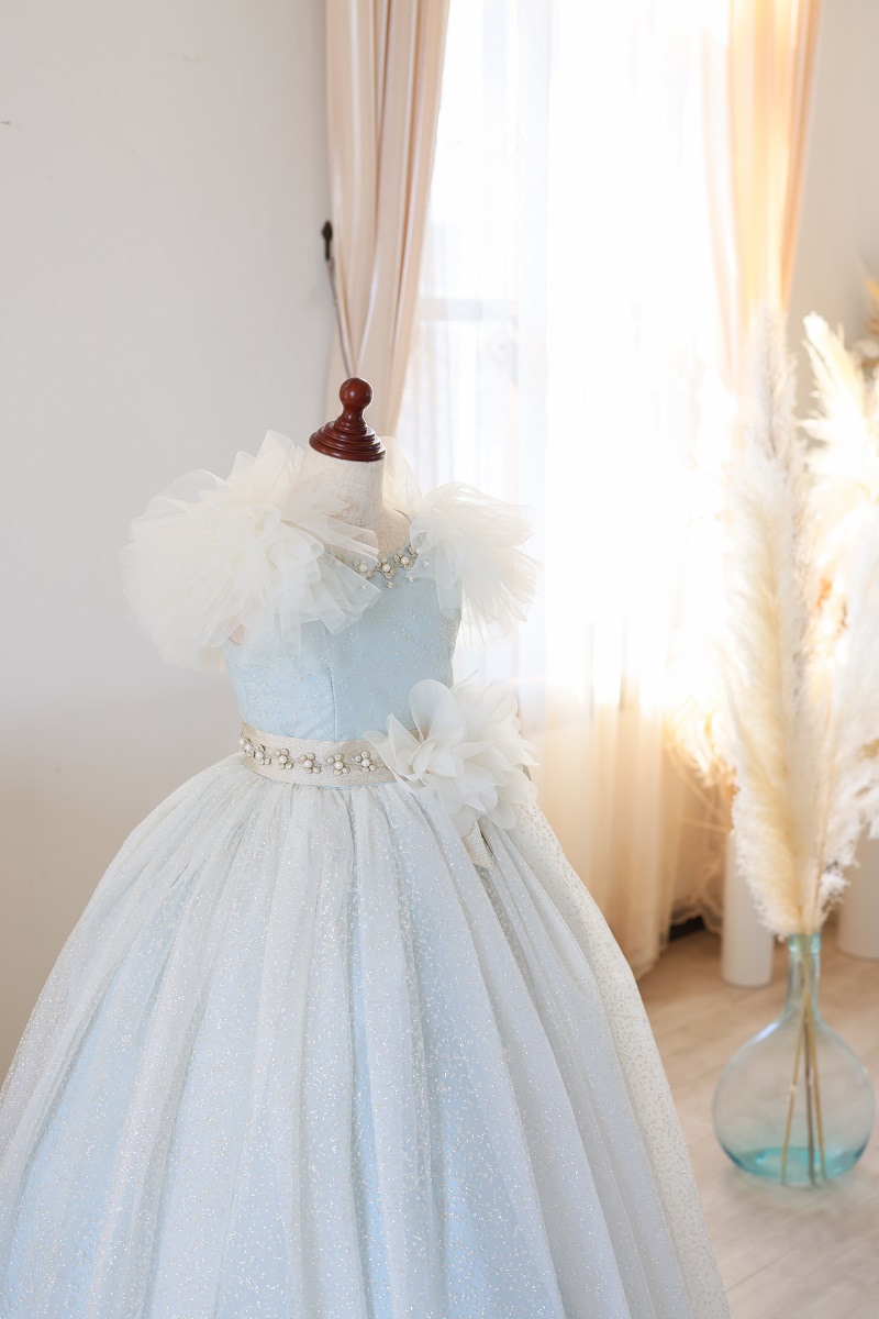 ロングドレスR-129 ミント - 画像 (4)