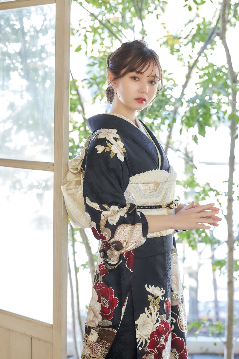 2025正絹振袖 東京レトロ TR-610【エリア限定商品につき価格非表示】 - 画像 (2)
