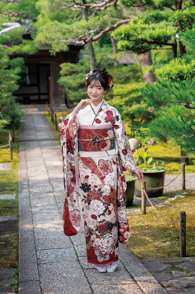 2026正絹振袖 Sacra -らぶとーん- 804 - 画像 (3)